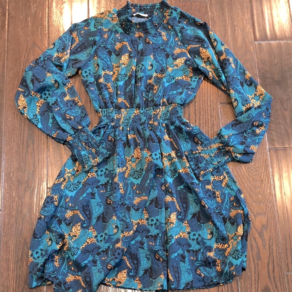 Sunday up dress size small turquoise - Picture 2 of 5
